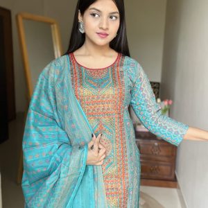 পেস্ট কালার প্রিমিয়াম থ্রি পিস
